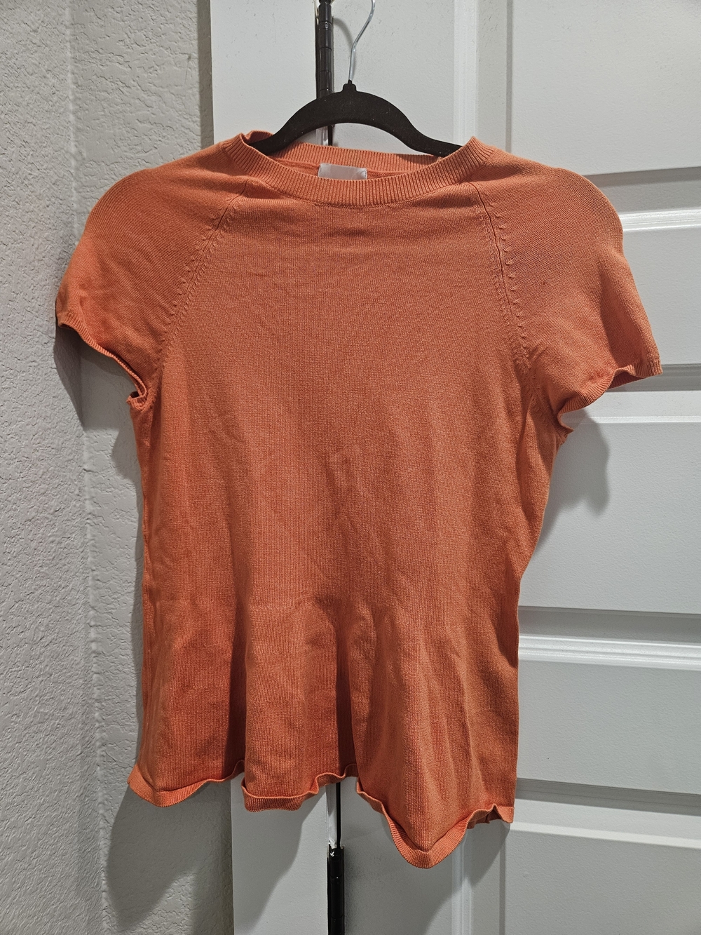 H&M Orange Short Sleeve Knit Tee